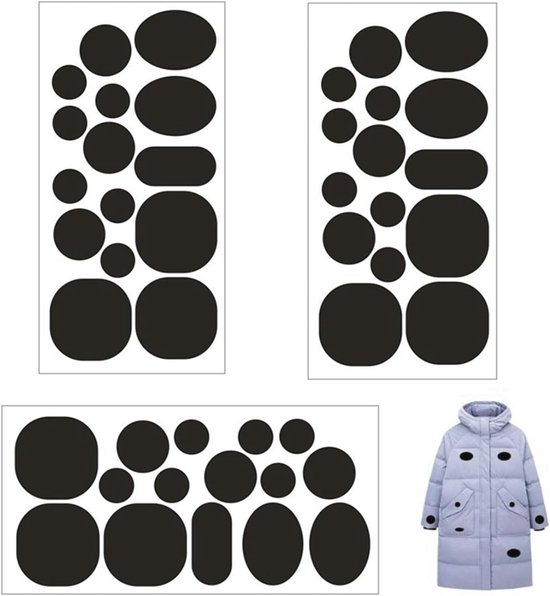 Waterdichte reparatiepleisters voor kleding en tenten - 45 zelfklevende patches — afbeelding 4