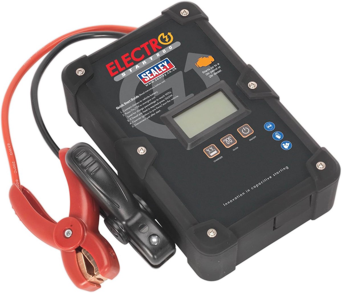 Démarrage 800 A 12 V - Electrostart voor Auto's en Motoren