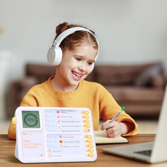 Timer voor Kinderen met Aanpasbare To-Do Lijst, ADHD en Autisme Hulpmiddelen voor Dagelijkse Routines — afbeelding 4