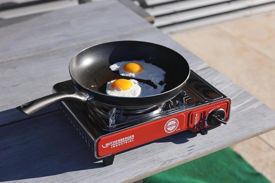 Industriële compacte outdoor gasfornuis voor camping met 1 vlam - Ideaal voor pannen van 12-34 cm — afbeelding 5