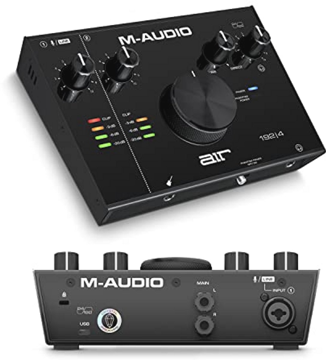 2-In/2-Out Audio Interface USB-C met Studio Software en Effecten