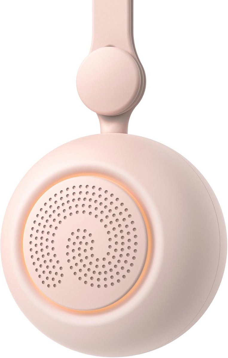 Dreamegg White Noise Machine, witte ruismachine met 30 hifi, rustgevende geluiden, slaaphulp, roze