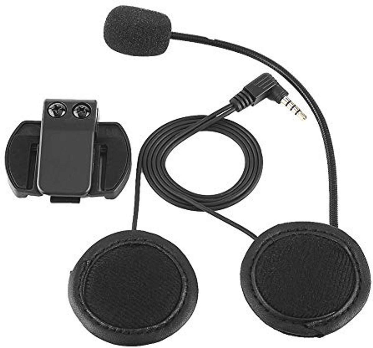Bluetooth Headset voor V4/V6 Motorhelm Intercom - Ruisonderdrukkende Oordopjes met Microfoon