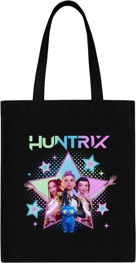 Demon Hunters - Saja Boys – Sac fourre-tout – Sac cabas K-pop – Beige – Katoen durable – kpop - huntrx