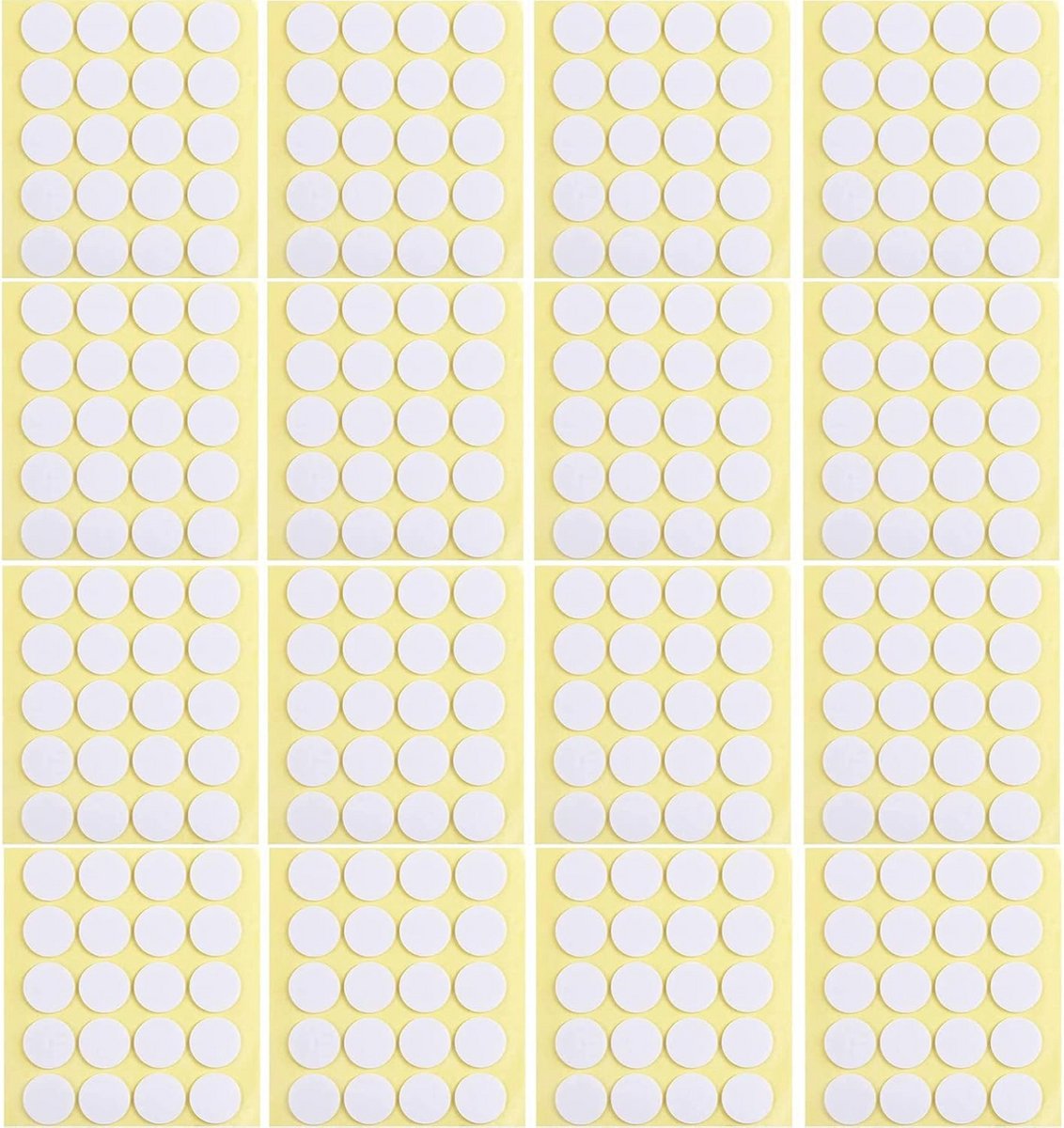 240 Stuks Kaars Lont Stickers - Hittebestendige Dubbelzijdige Zelfklevende Ronde Stippen voor Kaarsen Maken en Decoratie