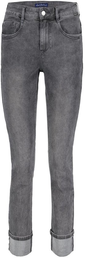 Jeans à boutons rouges Kate Gray Denim And Fold Srb4291 Gris Denim Femme Taille - W34