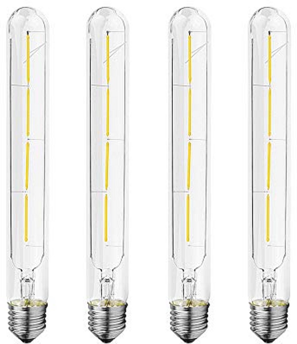 E27 LED Lamp 4W - Koel Wit 6500K, Equivalent van 40W, 360° Stralingshoek, Ideaal voor Decoratie en Verlichting - Set van 4