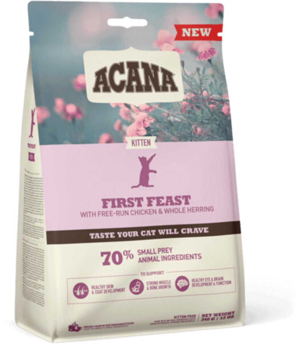 Acana - Kattenvoer - Kitten - First Feast - 6 x 340g