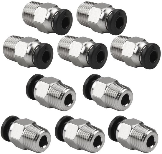 Akozon Pneumatische snelkoppeling, luchtslang, 3-weg T-stuk, Union