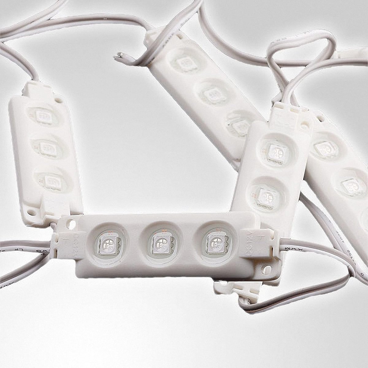 LED-moduleset 20x SMD LED's neutraal wit IP65 waterdicht 12V