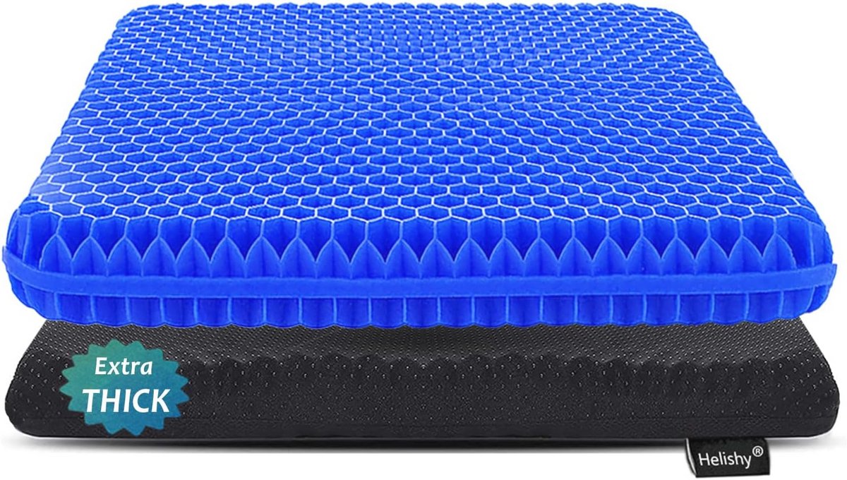 Extra dik gel zitkussen voor comfortabel zitten en pijnbestrijding