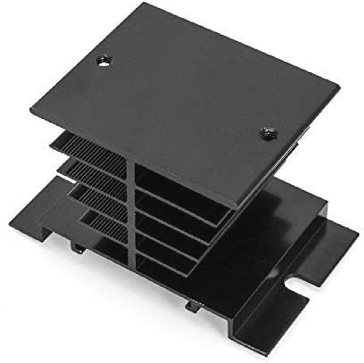 Monofasig Solid State Relais Aluminium voor 10A, 25A, 40A - 2 Stuks