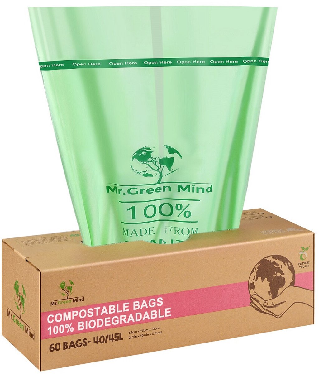 Mr. Green Mind Biozak 40–45 Liter 60 zakken -