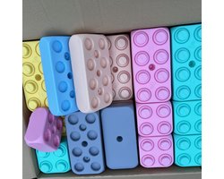 Blubloxx XL Speelblokken – Recyclebaar en Duurzaam Bouwspeelgoed - grote blokken - constructie speelgoed - vanaf 3 jaar - bouwblokken - Educatief speelgoed - stapelbaar - open eind speel goed