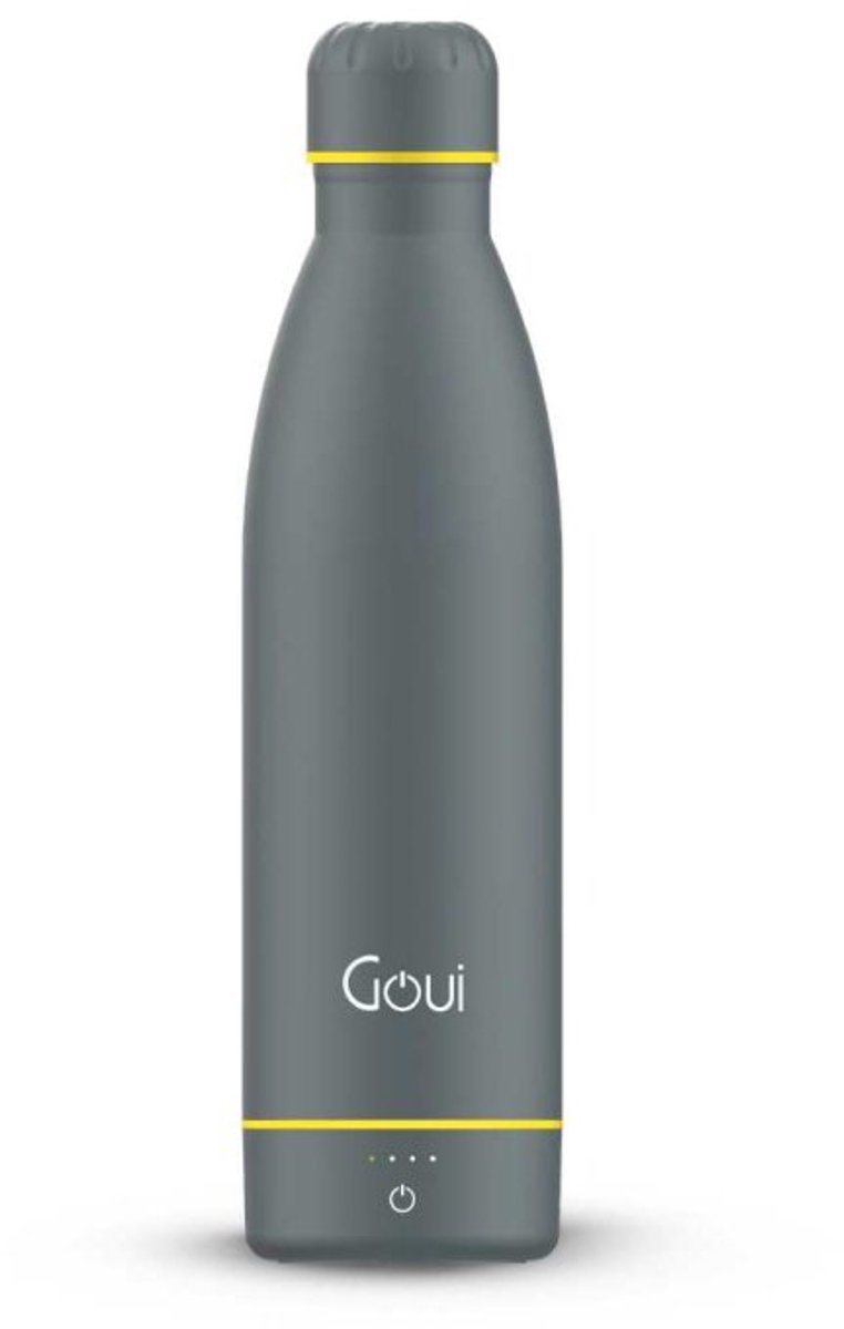 goui bottle and Wireless charger