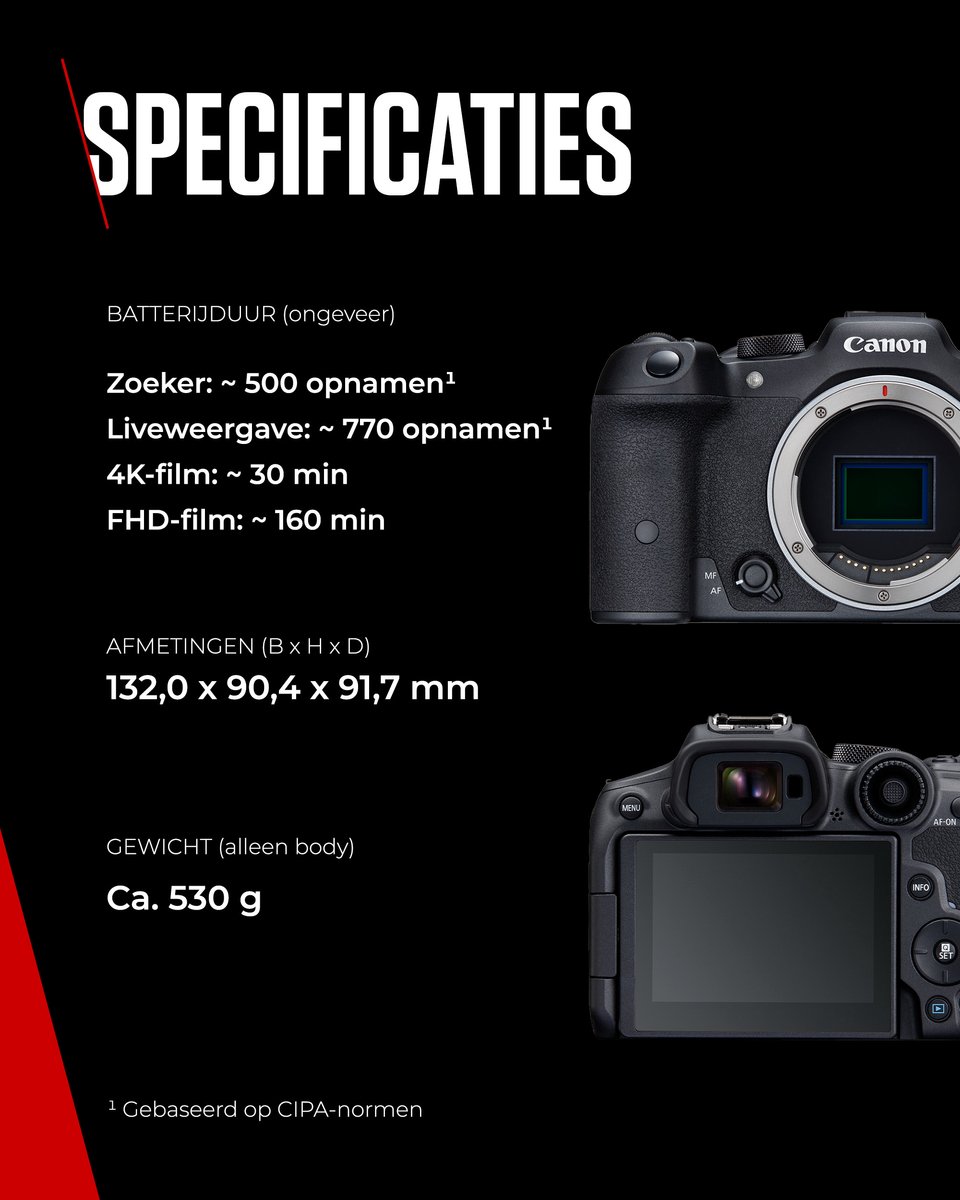 Canon EOS R7 body - Systeemcamera - APS-C - 32.5 MP - Foto Video - Hybride - Zonder lens — cadeau in Elektronica - foto 5