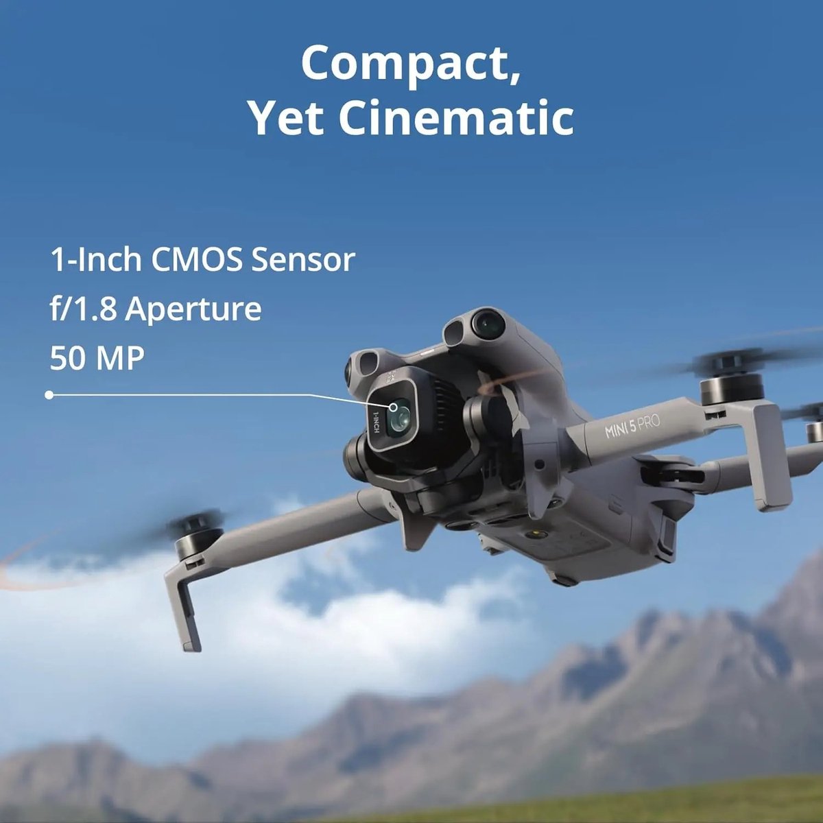 Zimoros Drone mini 5 pro - Compacte Opvouwbare Drone - met 4K Camera en Obstakeldetectie - DJI Mini 5 Pro Drone – foto 2