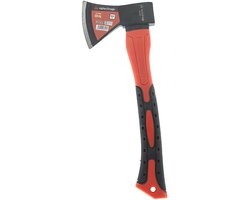 Alpha Omega® - Handbijl 600 gram - Anti Slip Handgreep - Voor Hout Hakwerk Kamperen en Tuinonderhoud - Kloofbijl - Hakbijl - Bijl