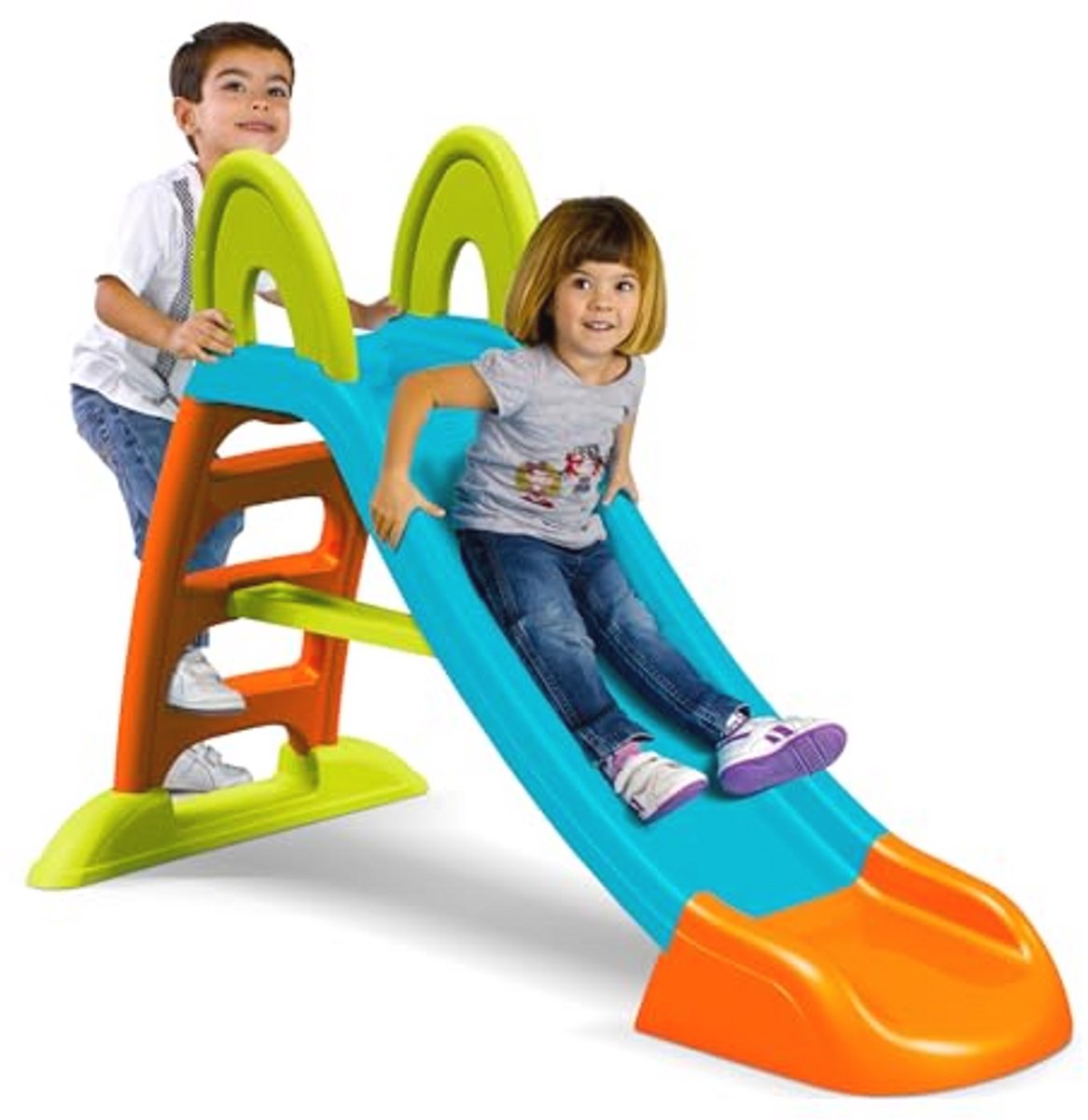 Kleurrijke Glijbaan voor Kinderen - Speelgoed voor Buiten