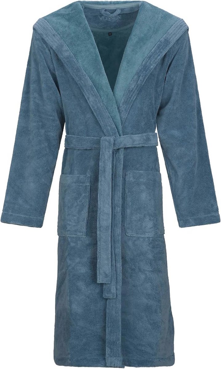 Luxe Velours Badjas met Capuchon voor Dames en Heren - Ideaal voor Sauna en Wellness