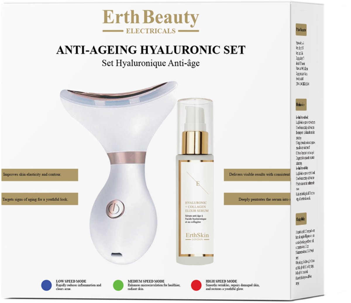 ErthSkin London Anti-aging hyaluronzuurset