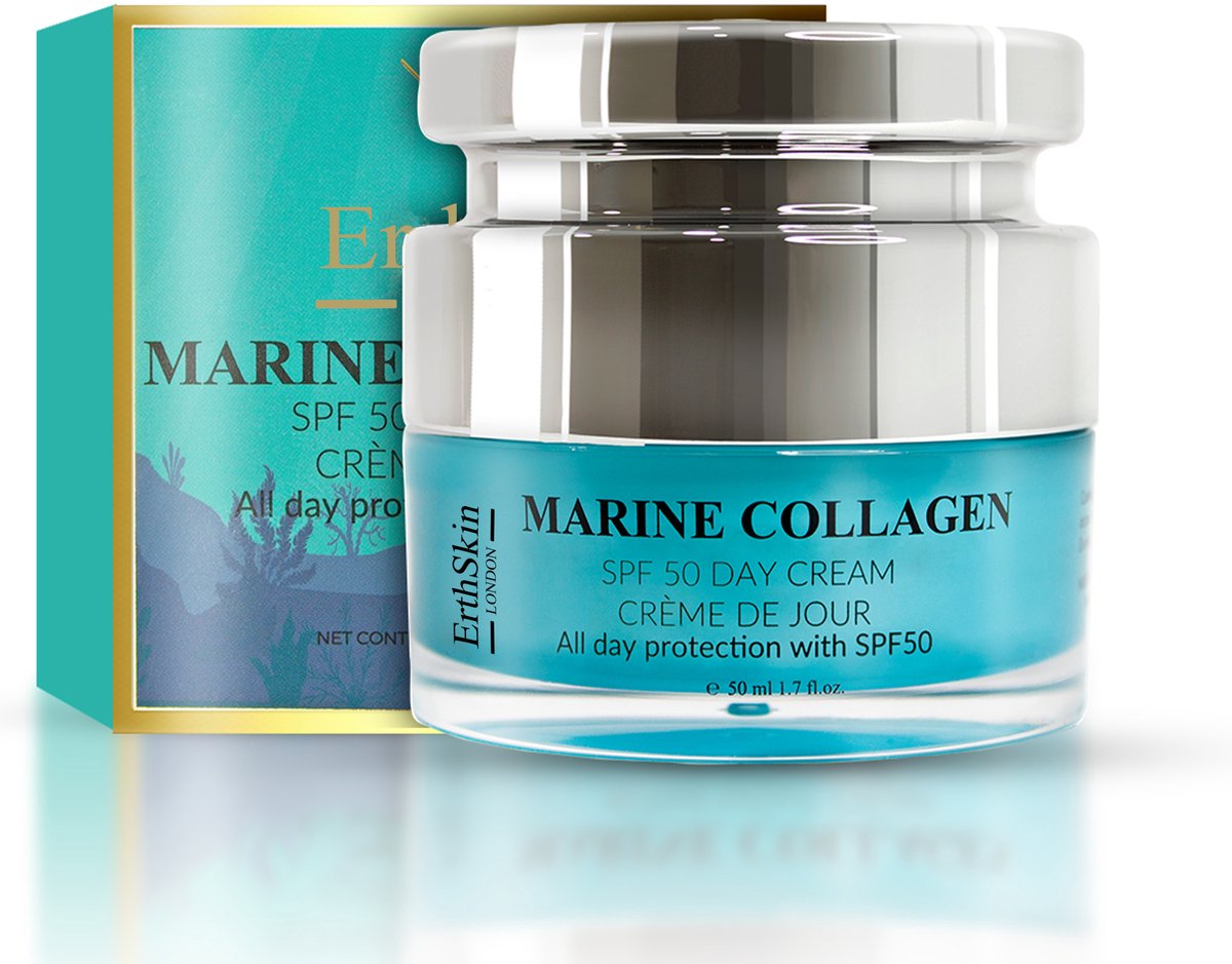 ErthSkin London Zeecollageen SPF50 dagcrème