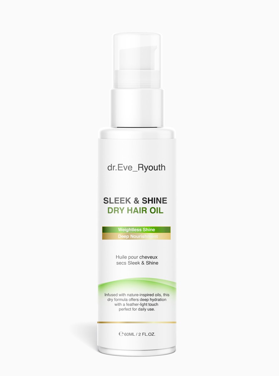 Dr. Eve_Ryouth Sleek & Shine Droog Haar Olie