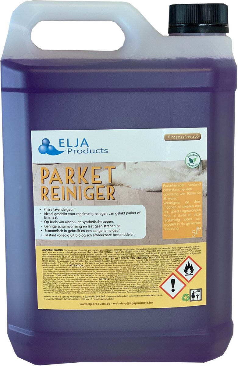Elja Parket en Laminaat reiniger | 5L