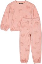 Ensemble pyjama fille Quapi , motif animal rose, taille 92