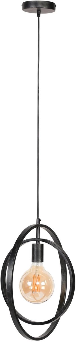 Hanglamp Turn Around 1-lichts – Bamled – Moderne Draaibare Designlamp voor Eettafel & Woonkamer – Verstelbaar tot 150 cm