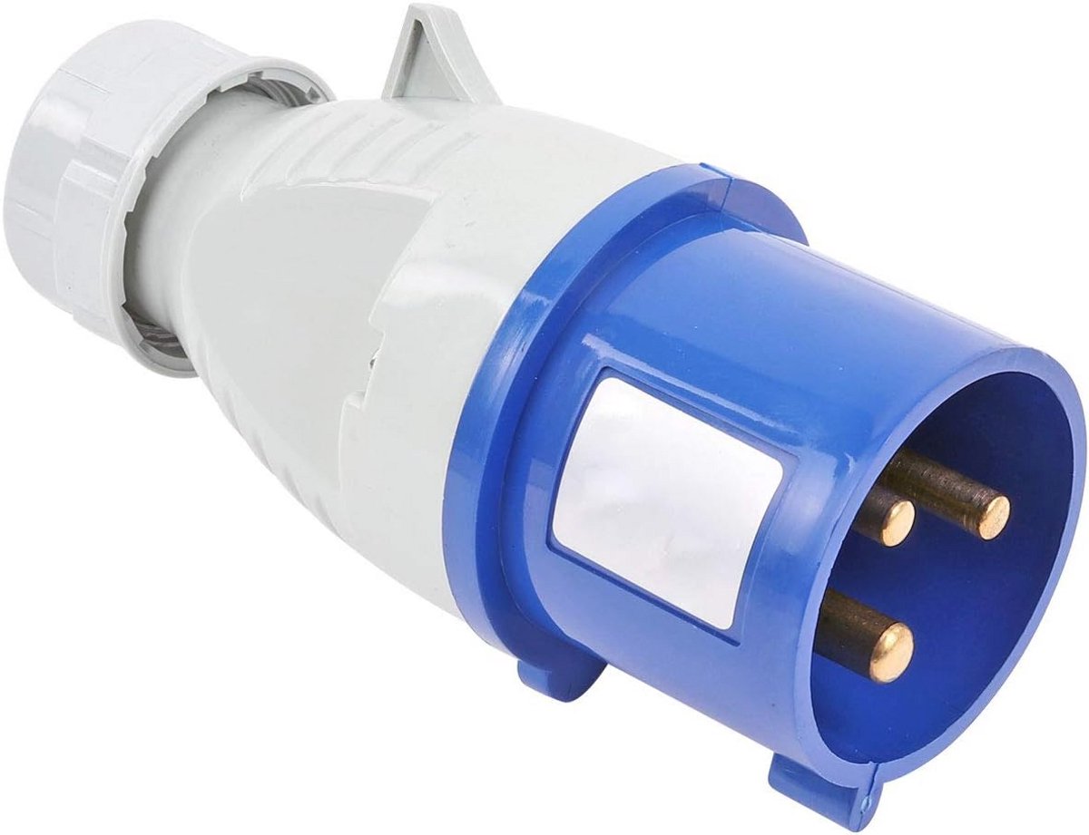 CEE Stekker 3-polig 240V 32A - Blauw IP44