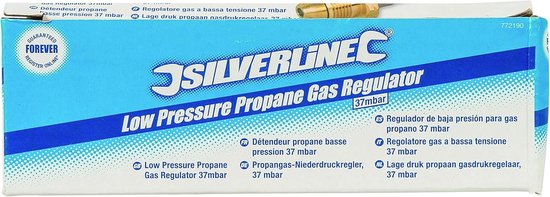 Lage Druk Propaan Gas Regulator 1.5kg/hr voor Kamperen en Barbecues — afbeelding 3