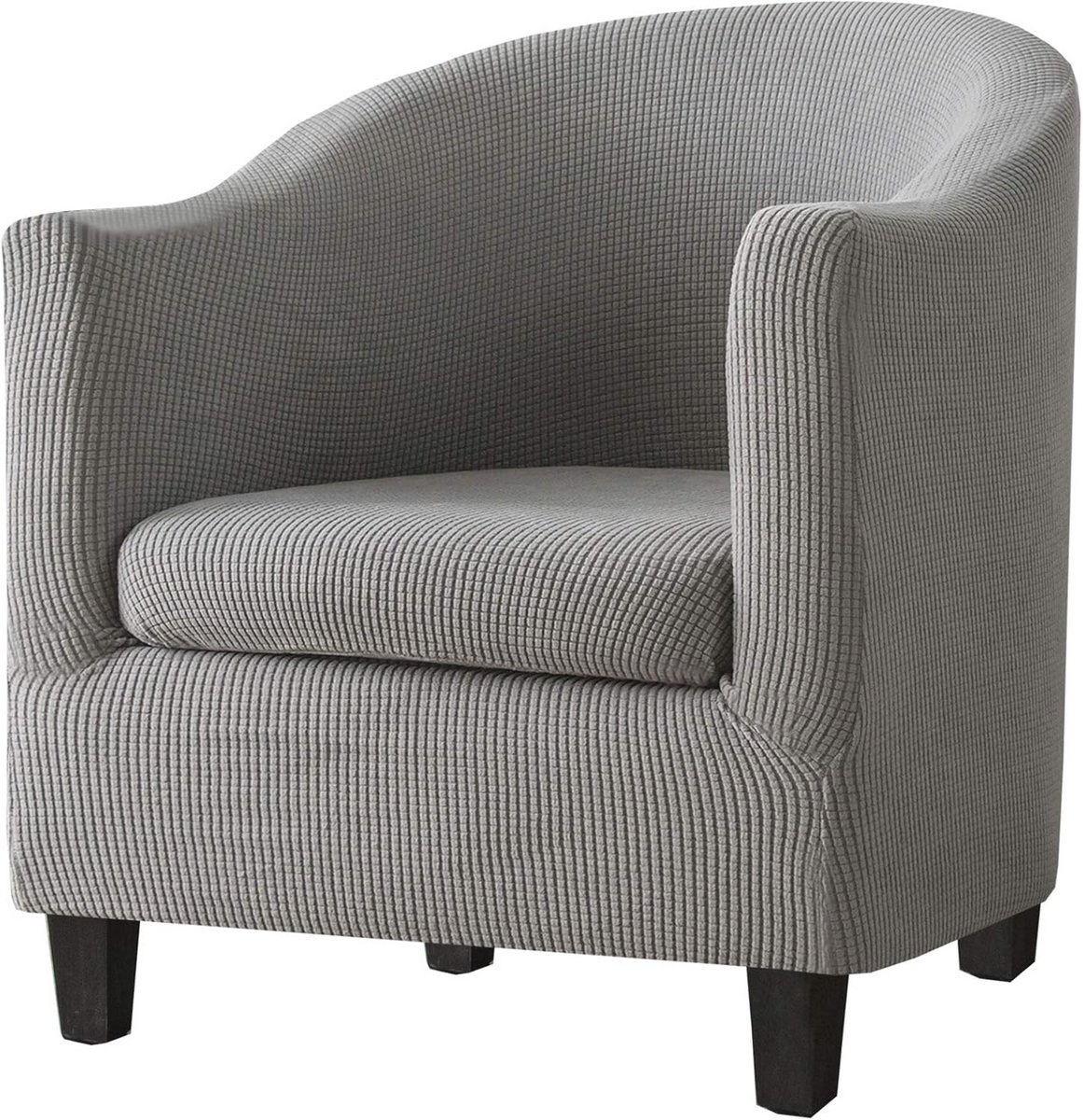 2 stuks kuip stoelhoezen voor fauteuils - stretch slipcovers voor meubels