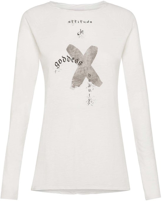 Deha Graphic Langere Mouw T-Shirt - Fashion Wear - Vrouwen