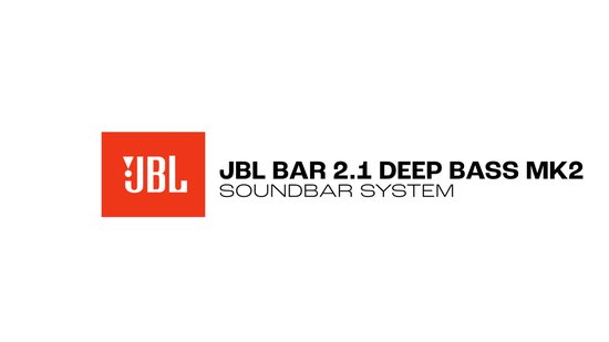 JBL Bar 2.1 - (MKII) - Soundbar met Draadloze Subwoofer - 2.1 - Home Cinema Systeem - 300W Vermogen - HDMI ARC - Bluetooth TV Soundbar - Diepe Bas - Zwart