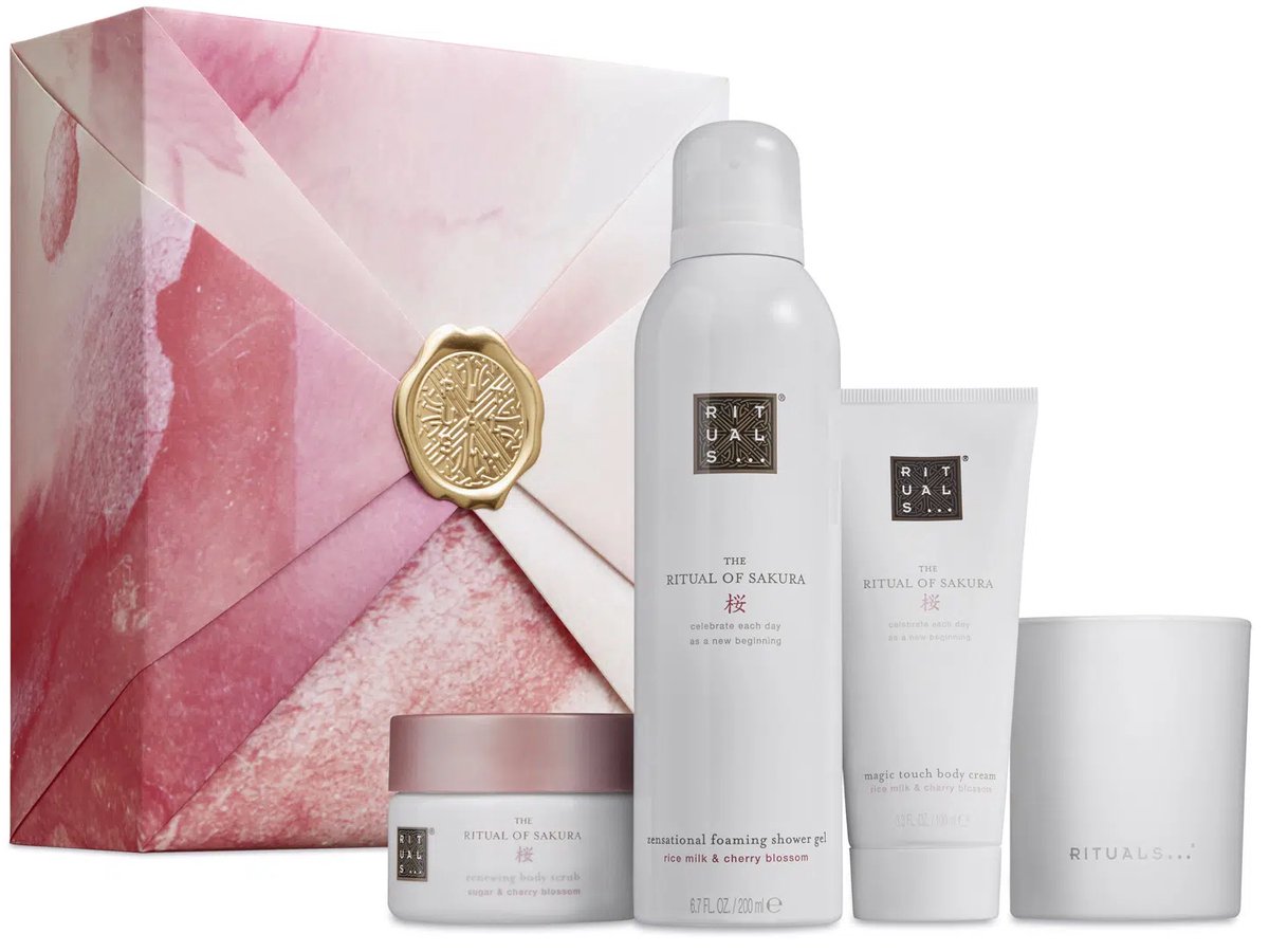 Rituals The Ritual Of Sakura 4 Pieces M Set inhoud 565ml