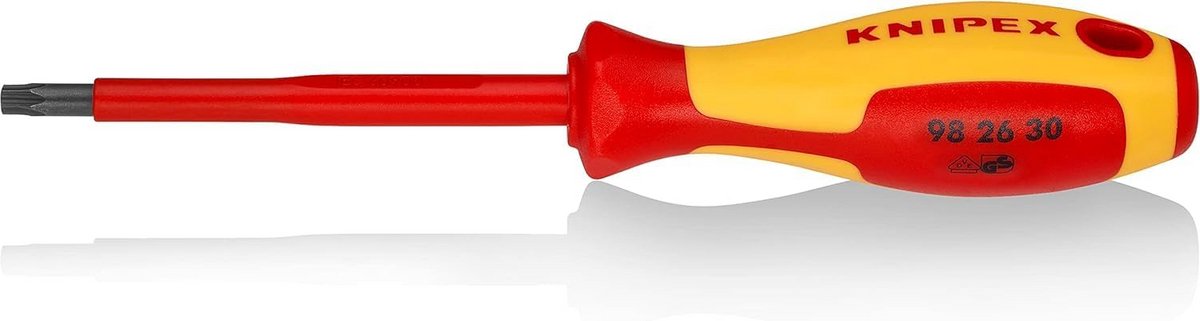 VDE Geïsoleerde Torx Schroevendraaier met Antislip Grip - Elektrisch Gereedschap 210mm