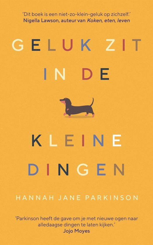 Geluk zit in de kleine dingen - cover