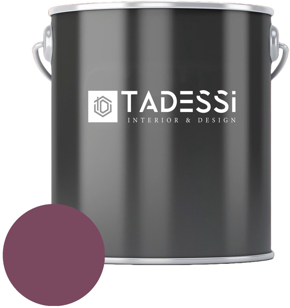 Tadessi Wall Select Muurverf - Dispersie - Aubergine Mat - 1 L
