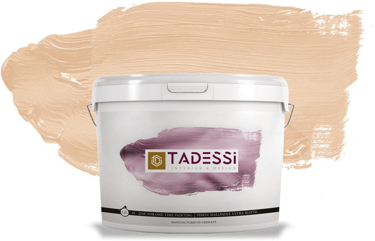 Tadessi Color Vista Muurverf - Dispersie - Abrikoosbeige Mat - 5 L