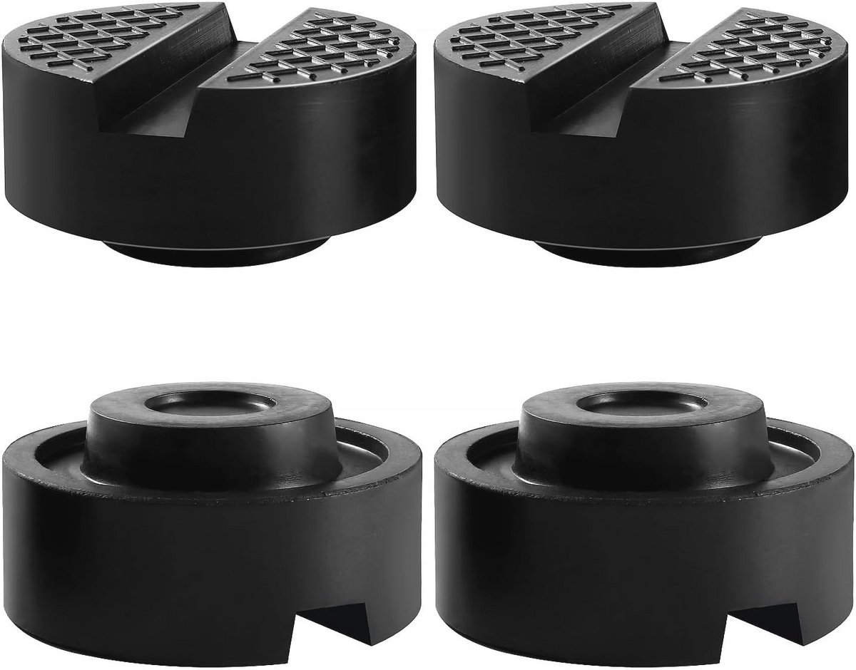Universele Rubber Jack Pad - 4 Stuks voor Auto Veiligheid en Bescherming