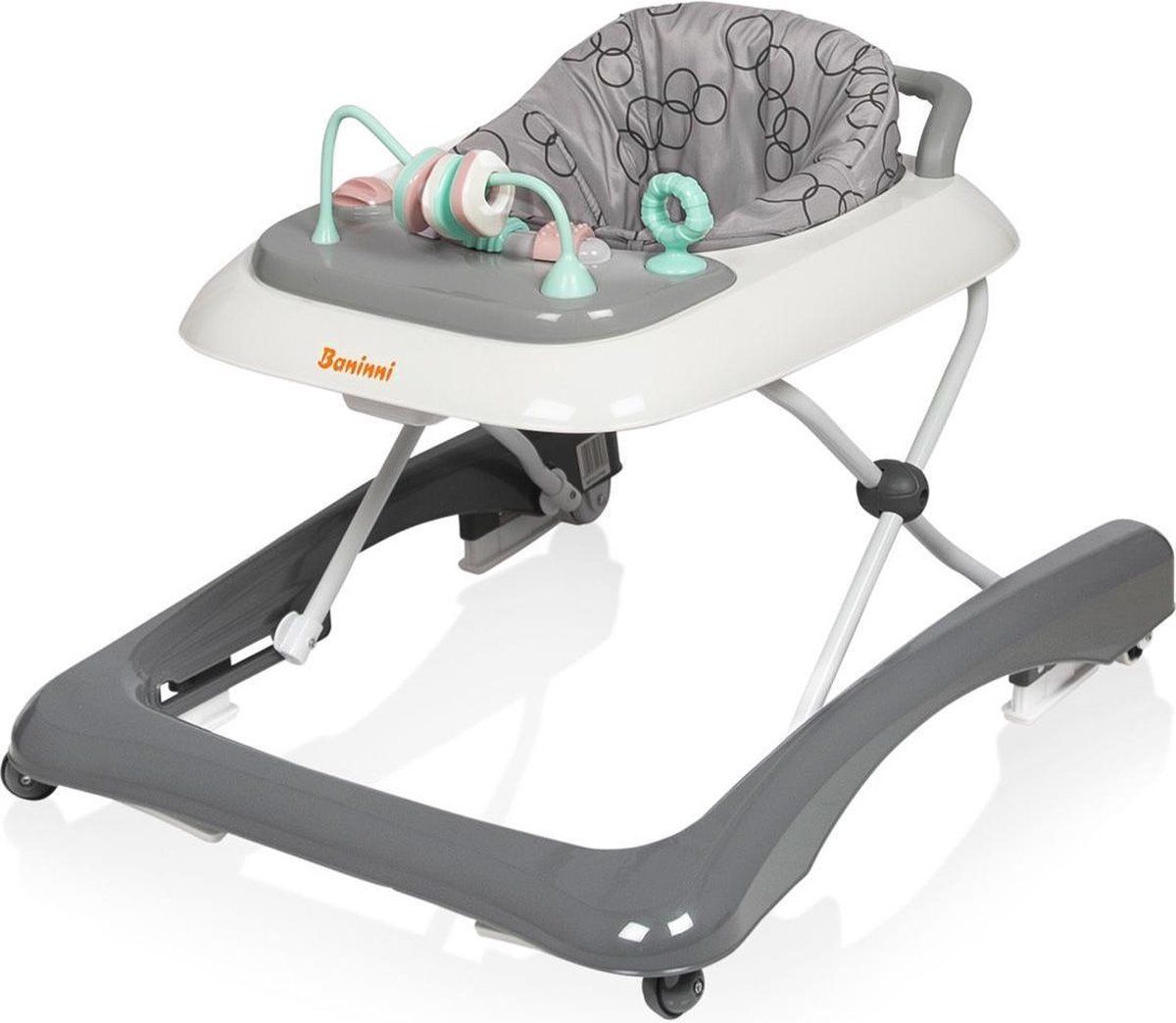 Loopstoel Baninni Pio - 2 in 1 - Dot Gray