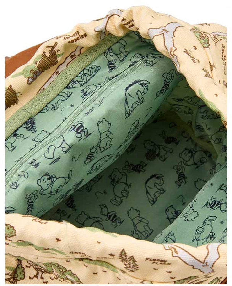 Disney Loungefly Backpack Winnie the Pooh Hundred Acre Wood Map Exclusive – foto 4