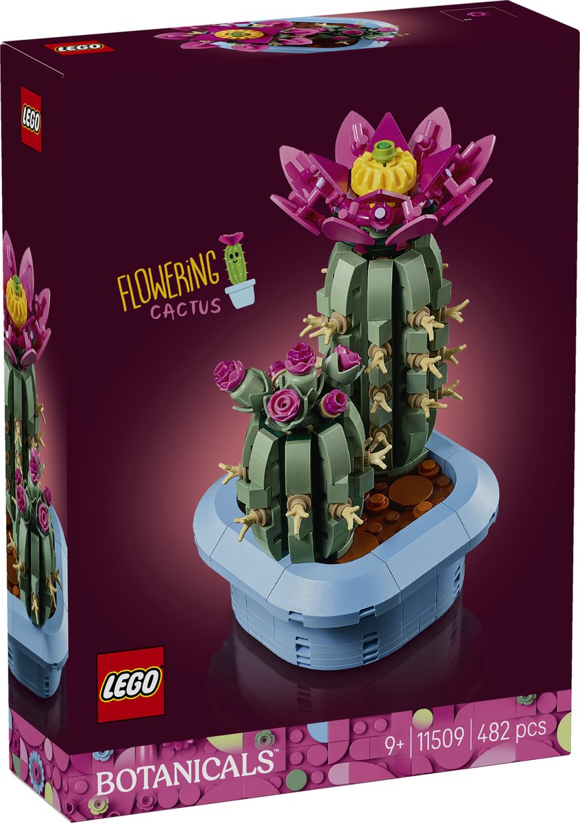 LEGO Botanicals Bloeiende Cactus - Planten Decoratie Set - 11509 — afbeelding 11