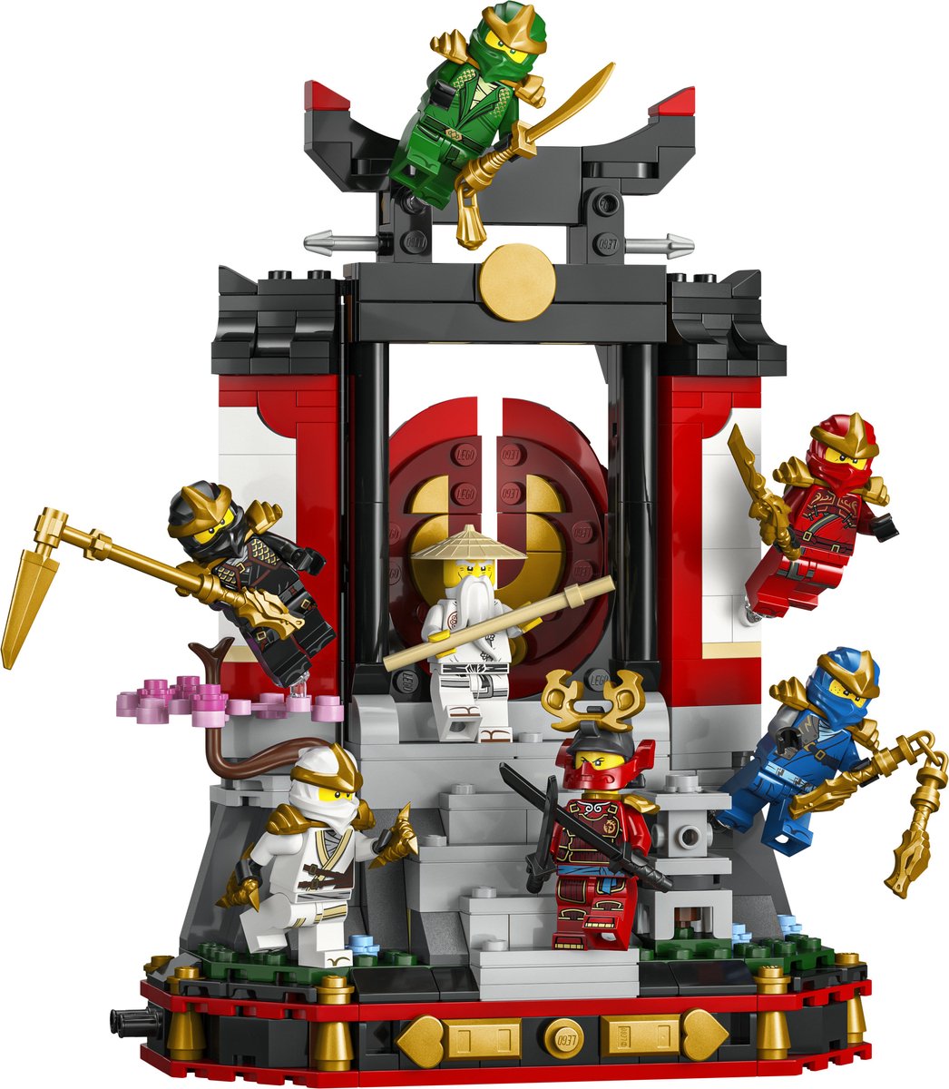 LEGO NINJAGO - 15-Jarig Jubileum: Display met Ninjapersonages - 71866 — afbeelding 11