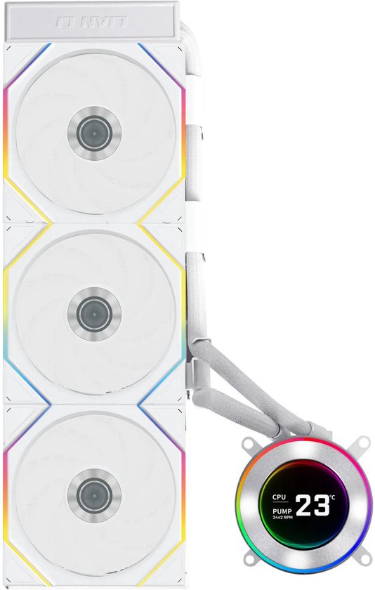 Lian Li HydroShift II LCD-C 360TL (White) (4/5)