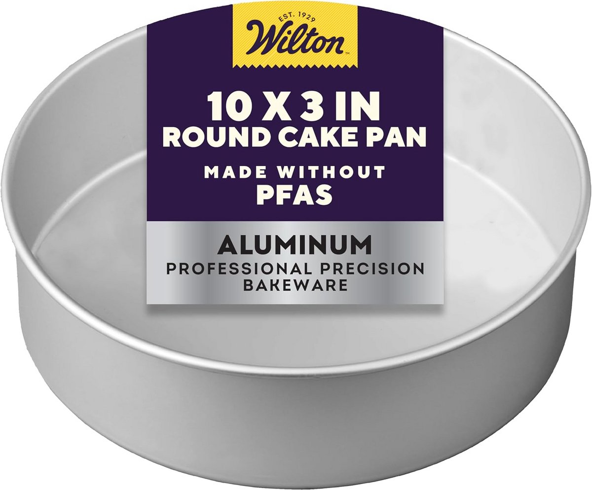 Ronde Aluminium Taartvorm 25,4 cm - Ideaal voor Het Bakken van Taarten en Cheesecakes
