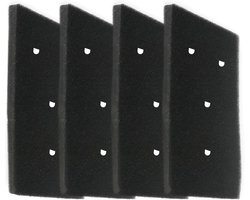 Foam Sponge - Filter Droger - 4stuks - filter Foam filter droger - droger sponsfilter - Geschikt voor Whirlpool - Gelijk aan model: 481010345281 481010716911(230 x 115 x 14MM)