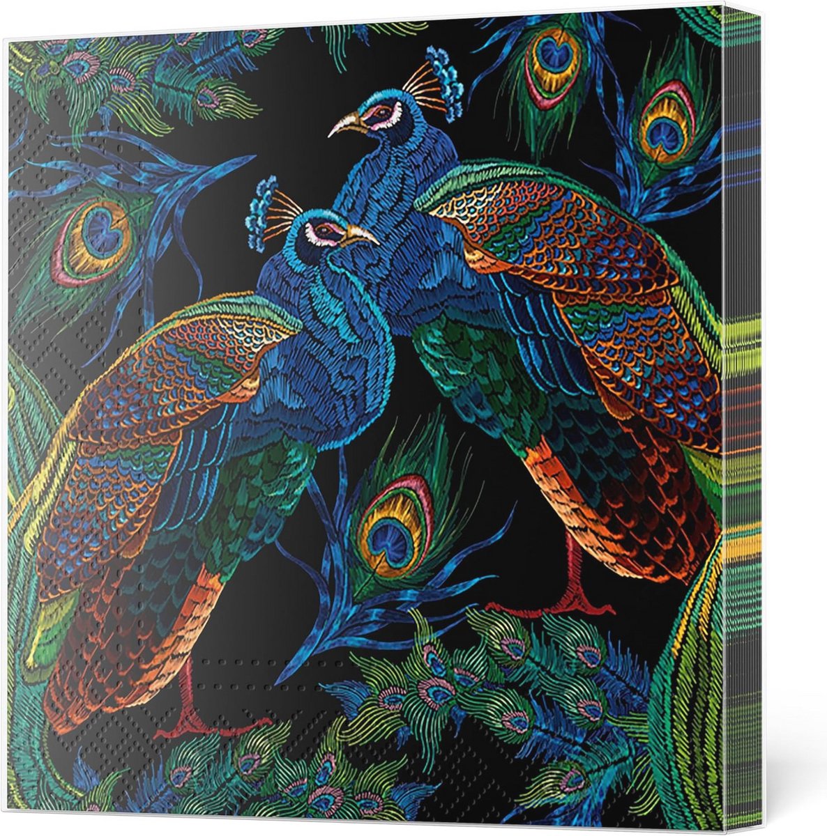 Bloemenpapieren servetten voor decoupage - 33x33 cm - 20 stuks