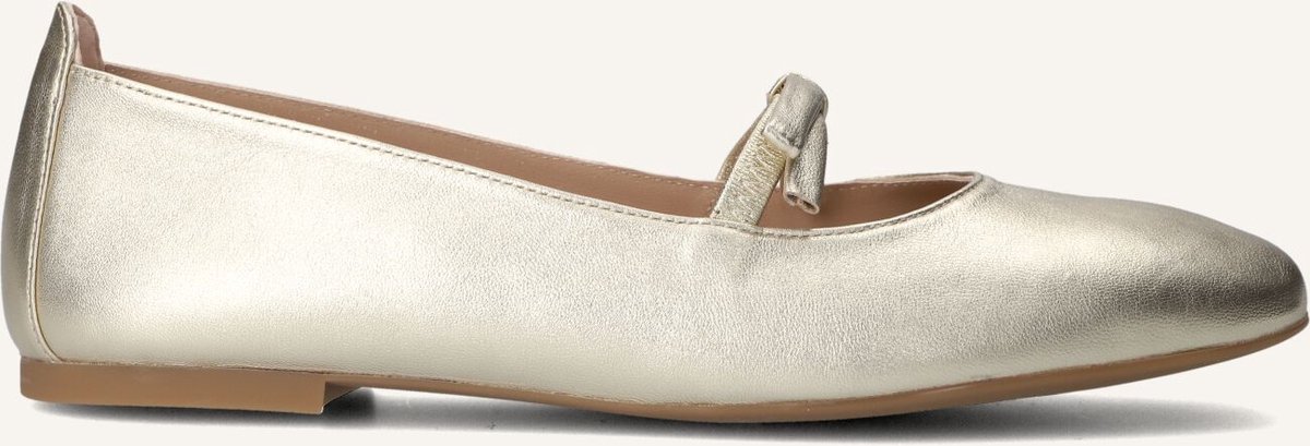 Unisa Betar Ballerina's Dames - Goud - Maat 36